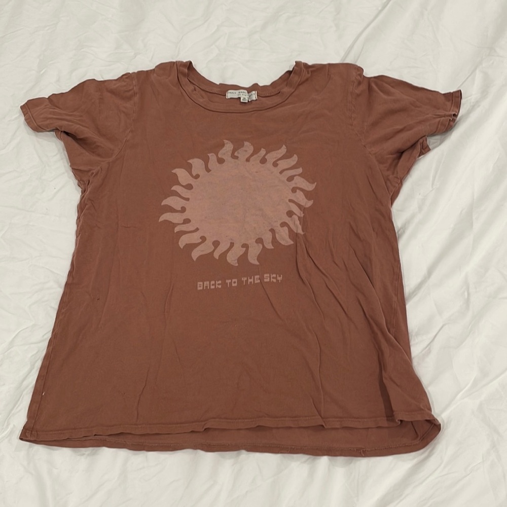 Orange and white vintage T-shirt